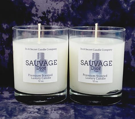 dior sauvage candles